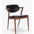 Moderne Kai Kristianssen eetkamerstoel Solid Wood Diningchair